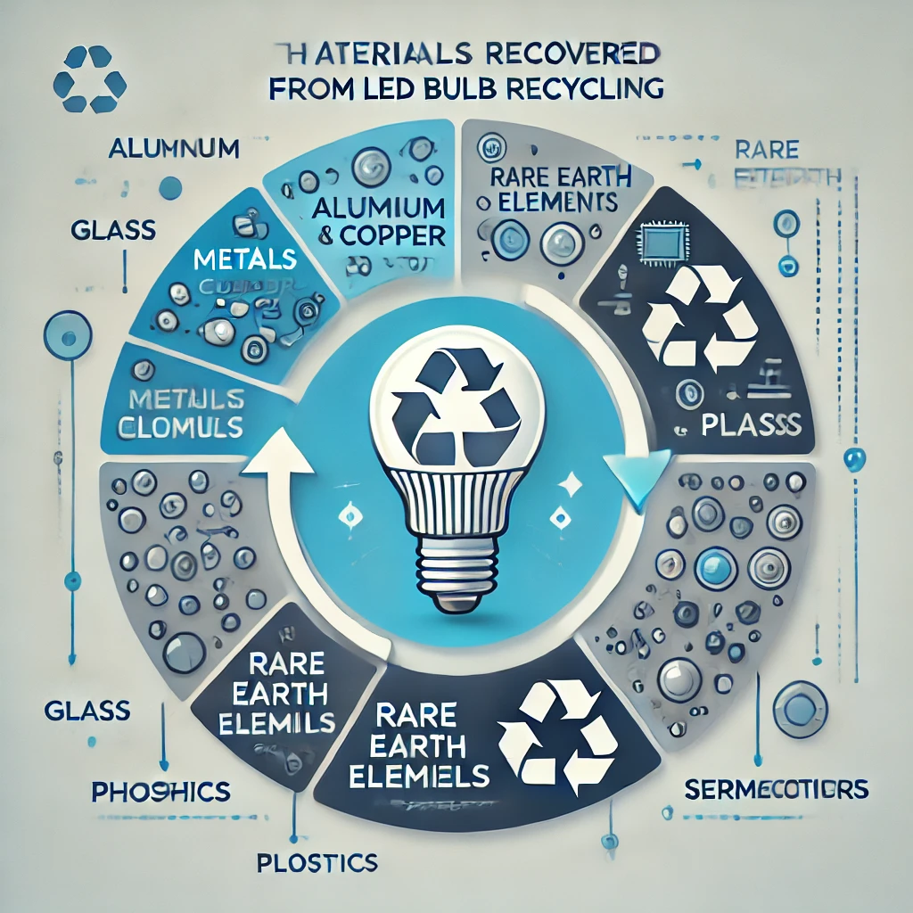 Exciting Innovations in LED Bulb Recycling and Eco-Friendly Lighting Design 2 LED bulb recycling