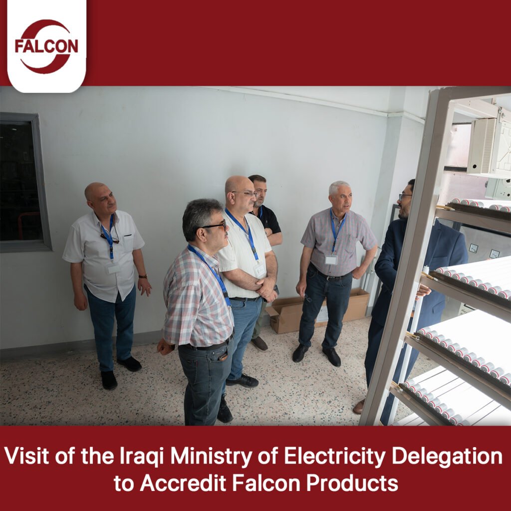 Official Accreditation Reflects Quality: Iraqi Ministry of Electricity Visits Falcon Factory and Grants Full Product Certification 29 Iraqi Ministry of Electricity