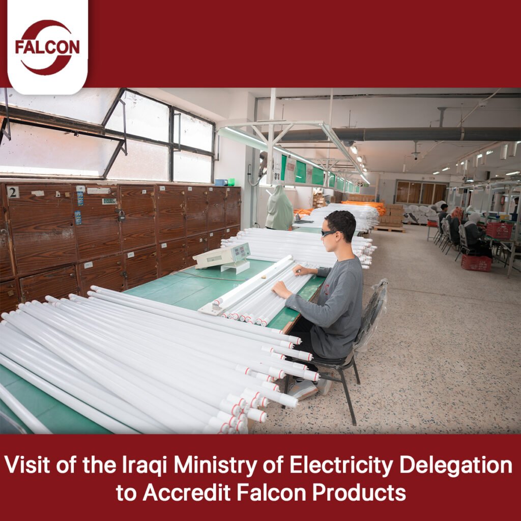 Official Accreditation Reflects Quality: Iraqi Ministry of Electricity Visits Falcon Factory and Grants Full Product Certification 21 Iraqi Ministry of Electricity