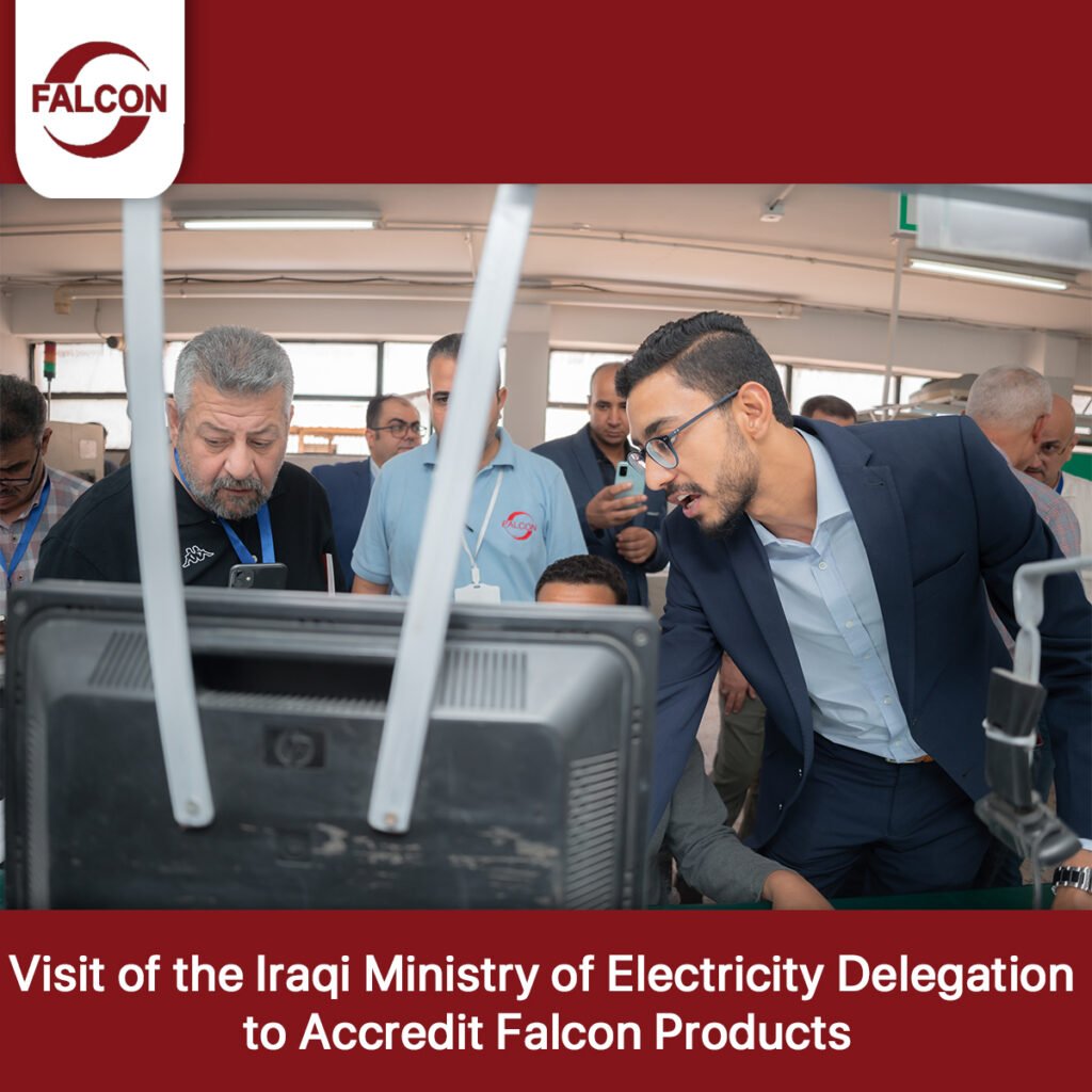 Official Accreditation Reflects Quality: Iraqi Ministry of Electricity Visits Falcon Factory and Grants Full Product Certification 18 Iraqi Ministry of Electricity