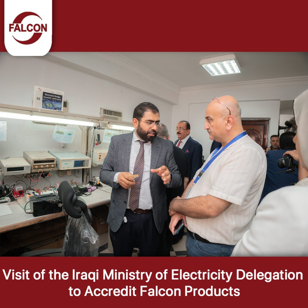 Official Accreditation Reflects Quality: Iraqi Ministry of Electricity Visits Falcon Factory and Grants Full Product Certification 30 Iraqi Ministry of Electricity