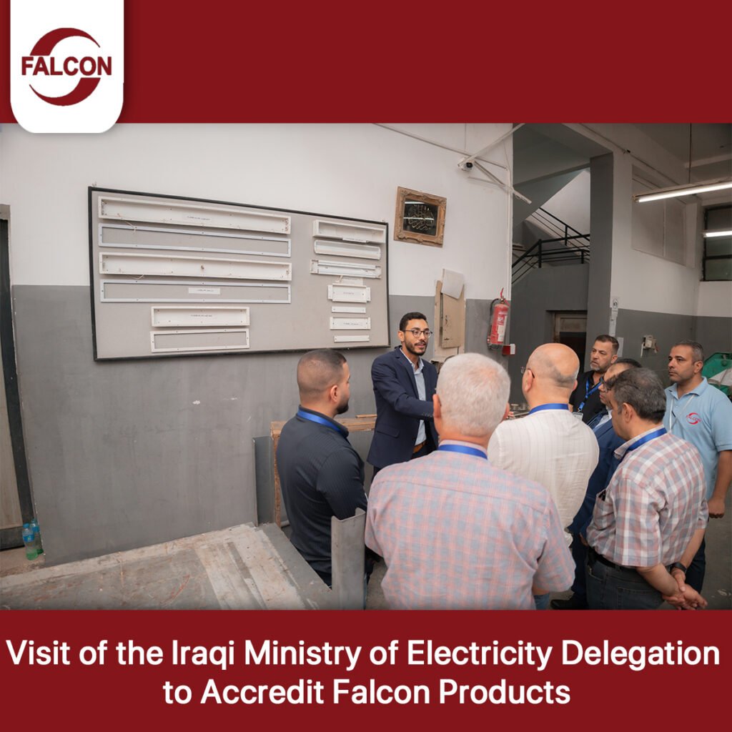 Official Accreditation Reflects Quality: Iraqi Ministry of Electricity Visits Falcon Factory and Grants Full Product Certification 10 Iraqi Ministry of Electricity