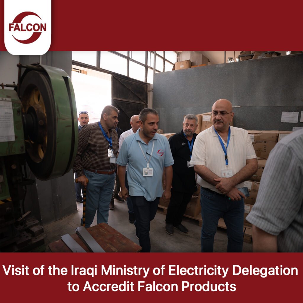 Official Accreditation Reflects Quality: Iraqi Ministry of Electricity Visits Falcon Factory and Grants Full Product Certification 6 Iraqi Ministry of Electricity
