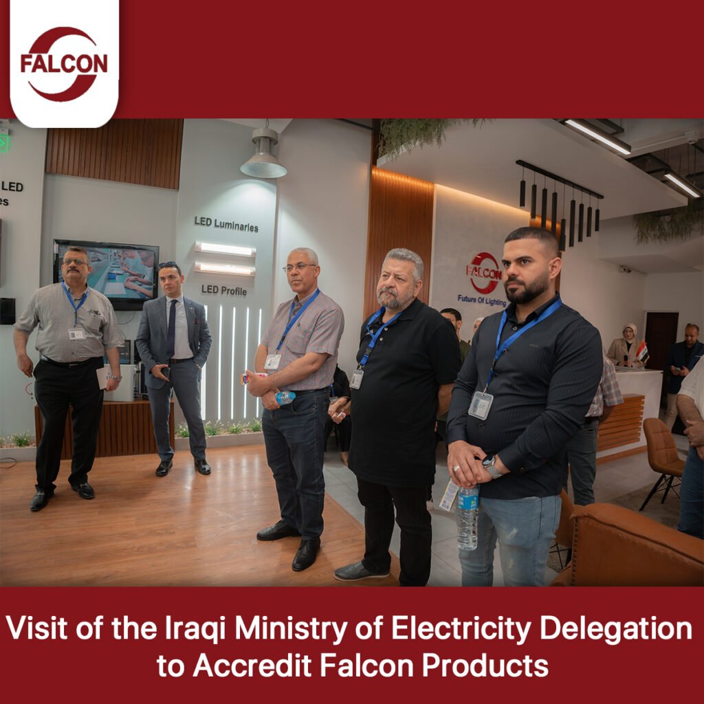 Official Accreditation Reflects Quality: Iraqi Ministry of Electricity Visits Falcon Factory and Grants Full Product Certification 4 Iraqi Ministry of Electricity
