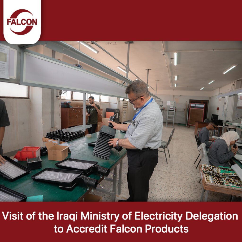 Official Accreditation Reflects Quality: Iraqi Ministry of Electricity Visits Falcon Factory and Grants Full Product Certification 24 Iraqi Ministry of Electricity
