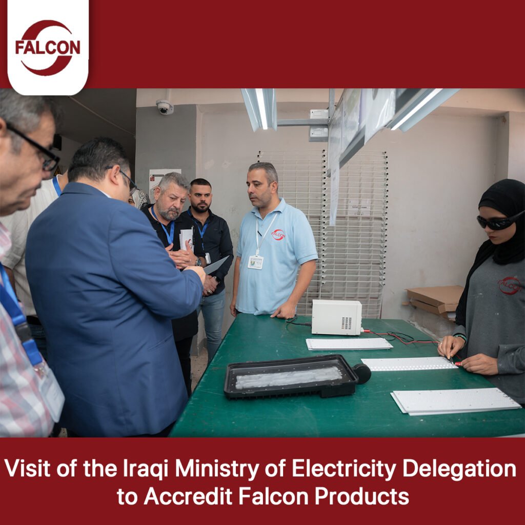 Official Accreditation Reflects Quality: Iraqi Ministry of Electricity Visits Falcon Factory and Grants Full Product Certification 26 Iraqi Ministry of Electricity