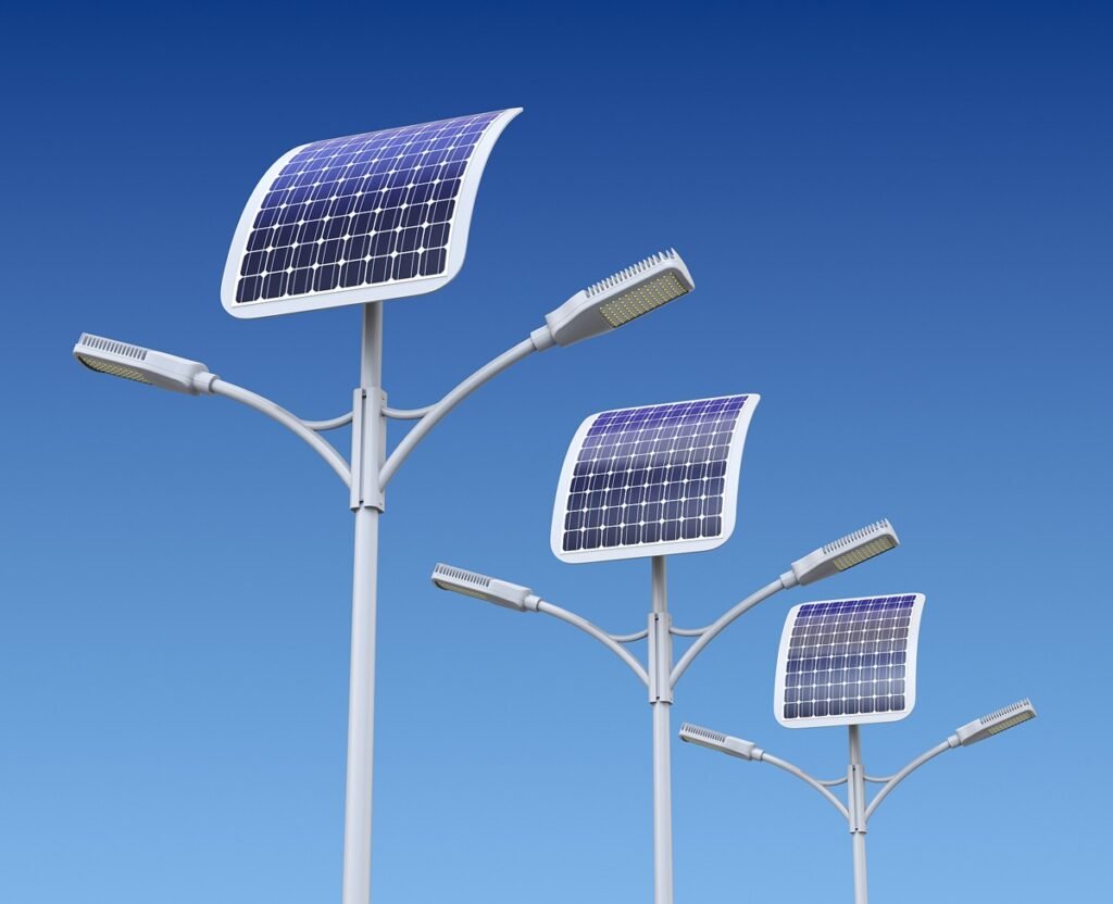 Solar Lighting in Street