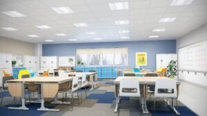 Classroom LED lighting