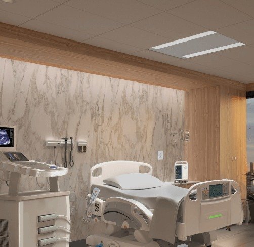 LED Lighting for Patient Rooms
