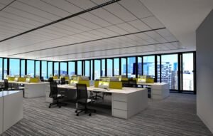 LED lighting for open offices