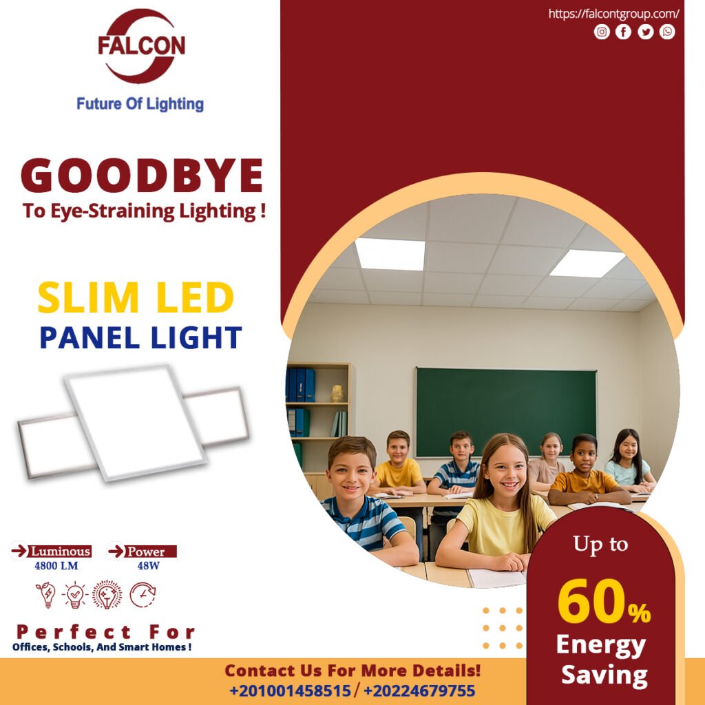 LED lighting for open offices 