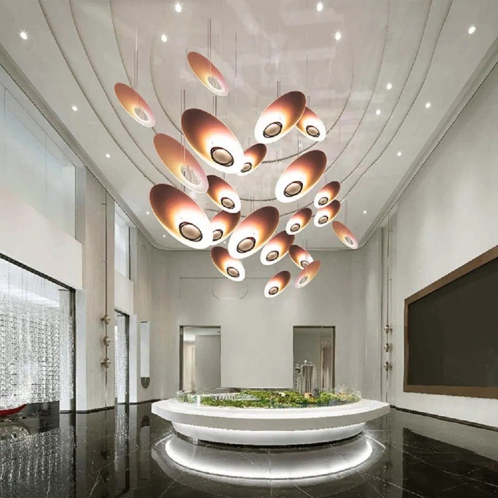 Modern LED Lighting Ideas for Reception & Lobby 