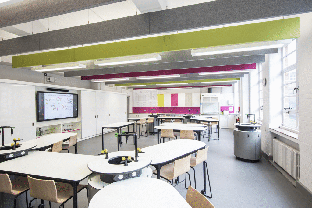 Precision Lighting for School Labs