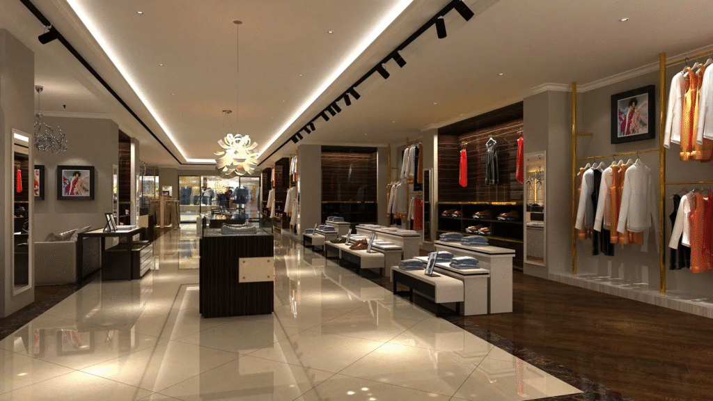 Enhancing Product Visibility with LED Showroom Lighting