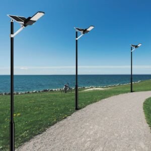 solar lighting in residential compounds