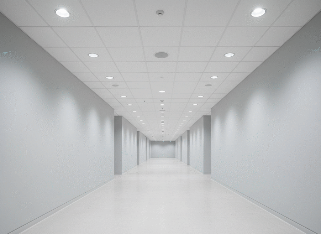 Spacious Office Lighting 1