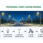 Choose Street Lights Based on Road Width